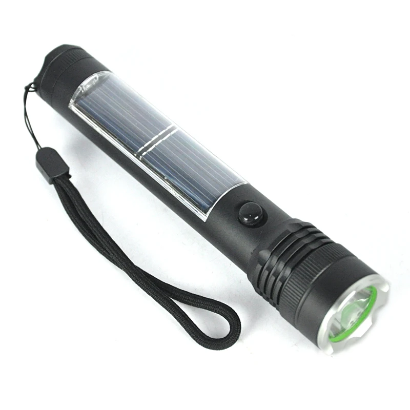 yelomin solar charger flashlight
