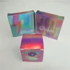 Glossy lamination luxury skincare oil box coated paper make up cosmetic packaging box