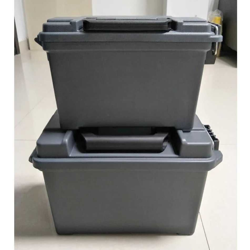 2017 Hot Sale Water Tight Portable Plastic Fireproof Plano Style Ammo