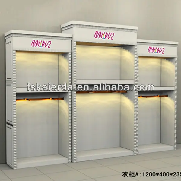 High Quality Clothes Hanging Cabinets Clothes Hanging Display