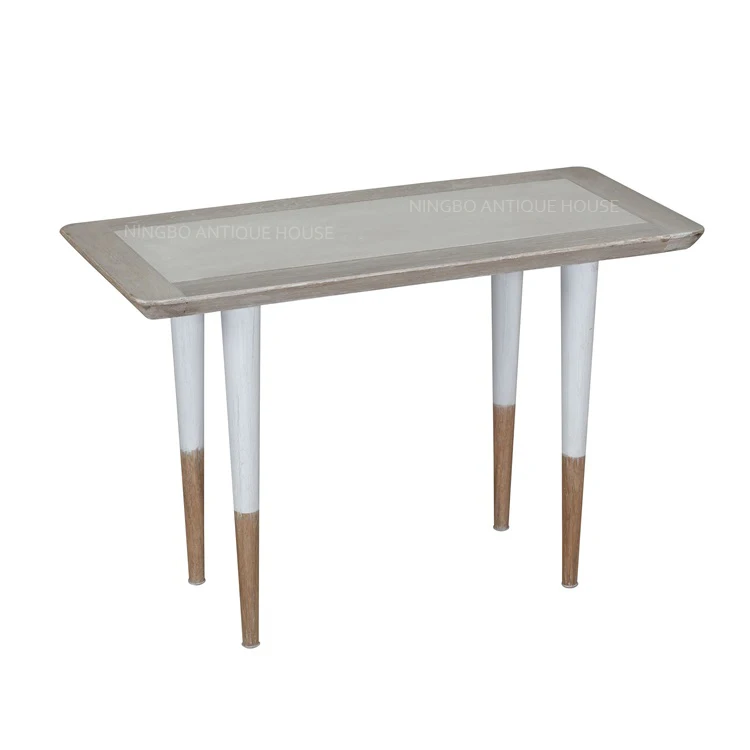 Retro Style Mid Century Modern Replica Home Restaurant Antique Furniture Hand Painted Solid Oak Wood Concrete Coffee Table Retro Style Mid Century Modern Replica Home Restaurant Antique Furniture Hand Painted Solid Oak Wood Concrete Coffee Table
