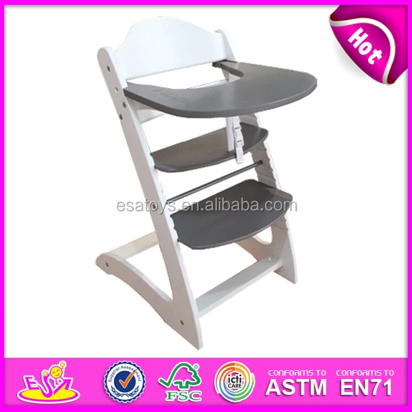 Fashion Design Wooden Baby High Chair,Restaurant Baby High Chair Toy