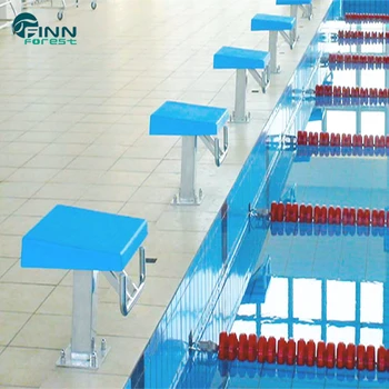 platform diving swimming standard pool removable starting blocks durable larger
