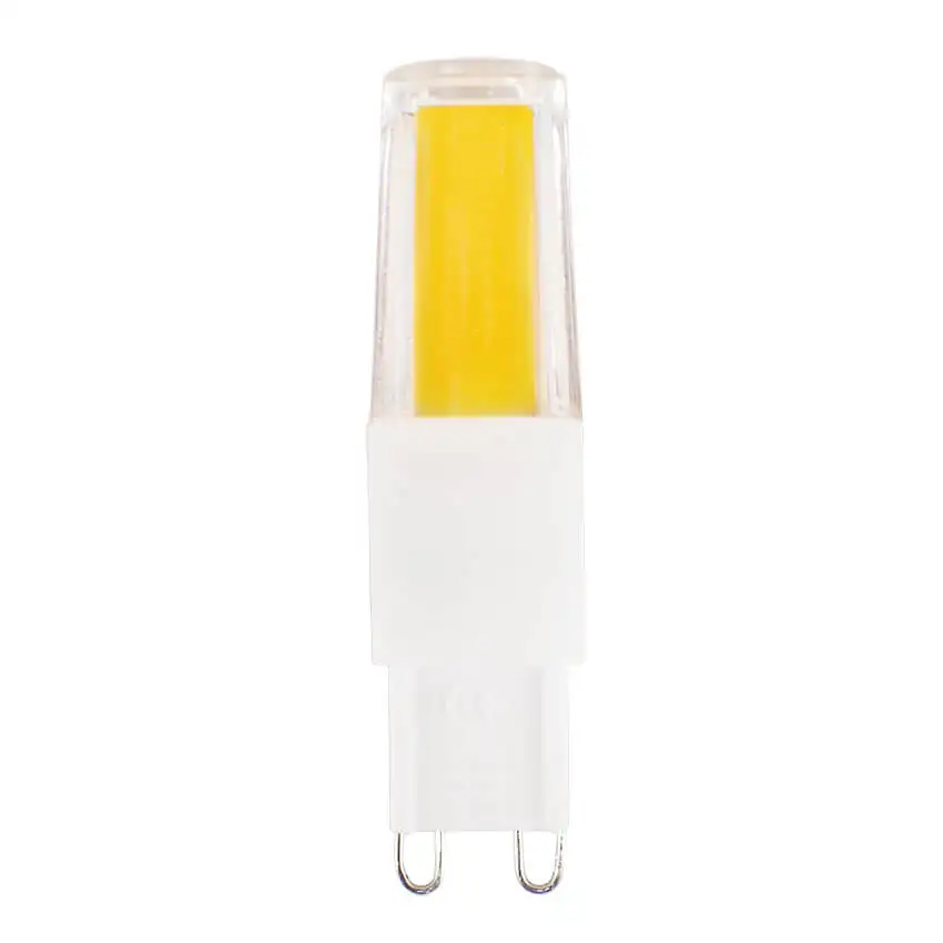 Warm White Cool White Daylight 300lm AC 110V 220V 3 watt Dimmable COB Bipin led G9 bulb 3W replacement halogen T4 G9 LED lamp