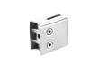 China Inox Hardware Square Bathroom Bolt Holder Stainless Steel Clip Glass Stair Bracket Clamp
