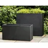 2019 Newest factory sales outdoor big rectangle flower pots