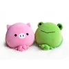 Factory Direct Sale Creative Anime Character Backpack Frog Bear Pig Plush Toy For Kids