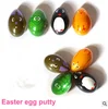Latest style putty slime, wholesale color changing magic putty slime, non dry luminous tricky putty slime toy