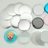 DIY Cosmetic Compact Mirror Button