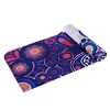 Personalized digital printed towel gym microfiber suede towel for yoga