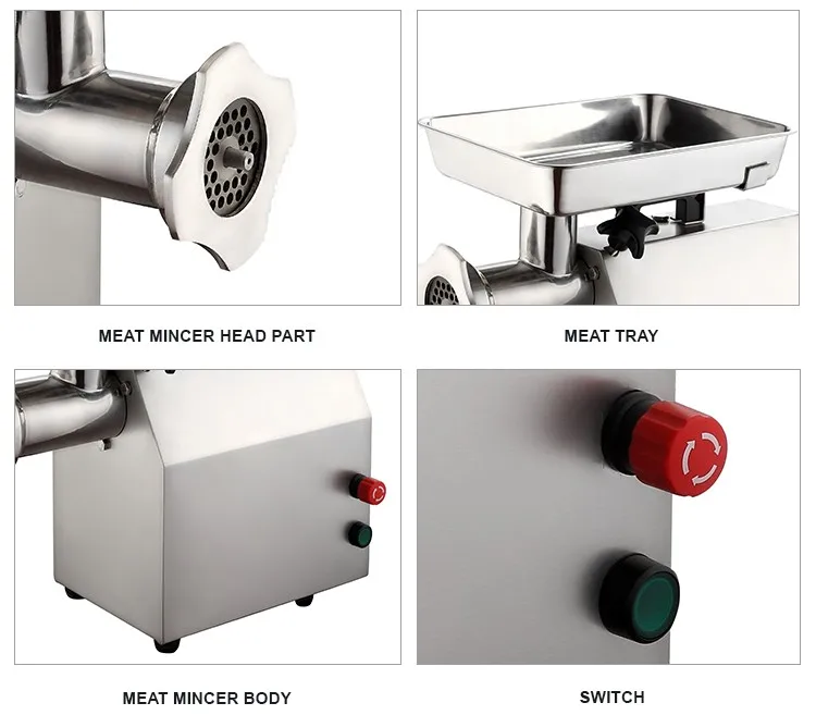 High Quality National Stainless Steel Meat Mixer Grinder For Hotels