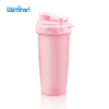 Nice shape 700ml BPA free plastic shaker water drinking bottle dishwasher safe