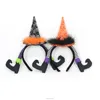 kids decorative hair accessory witch hat hair bands for Halloween party decoration