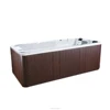Aristech acrylic swimming pool spa tub 4 meter long 1.5m height 2.2m width acrylic bathtub for swim training from match 3 pumps