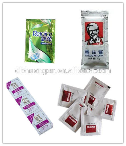 Automatic Beverages Drinks Liquid Irregular Shaped Sachet Form Fill Seal Packing Machine