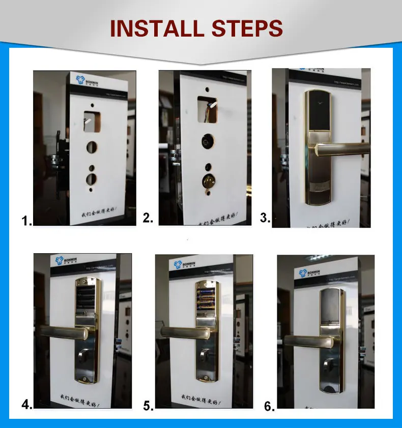 Automatic Gate Unit Security Lock System Wireless Door Door Lock