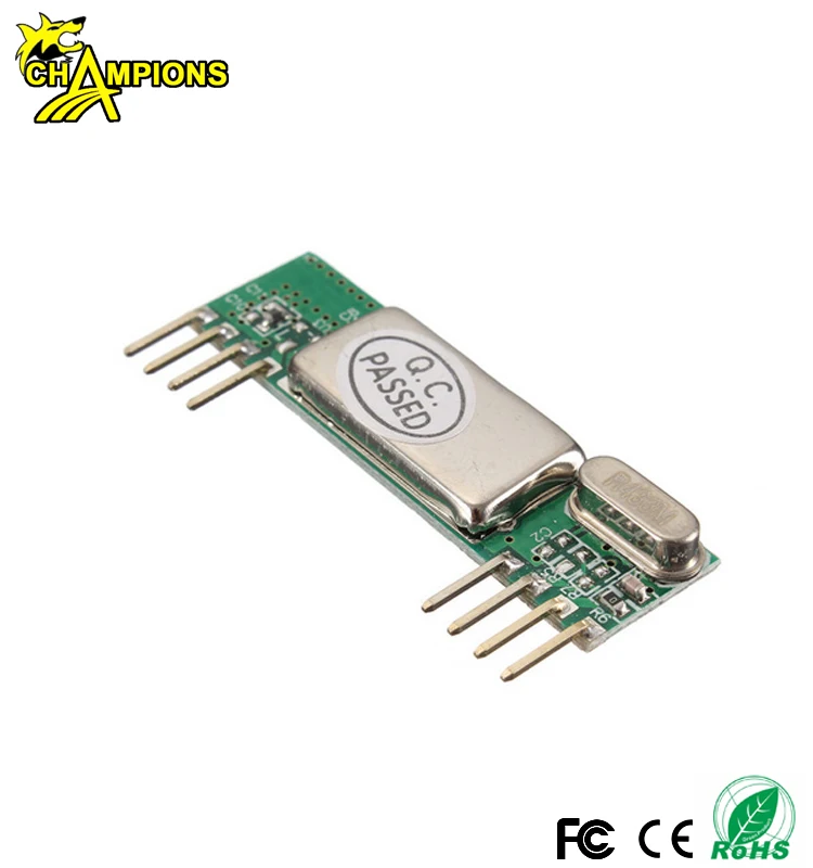 Wireless Security Alarm System Rf 433mhz Ask Receiver Module With