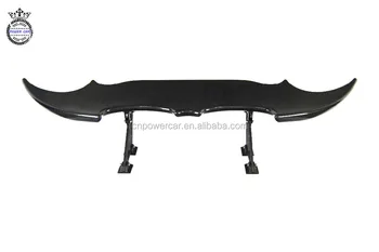 Carbon Fiber Bat Design Rear Spoiler Auto Car With Led Light Carbon Fiber Bat Design Rear Spoiler Auto Car With Led Light