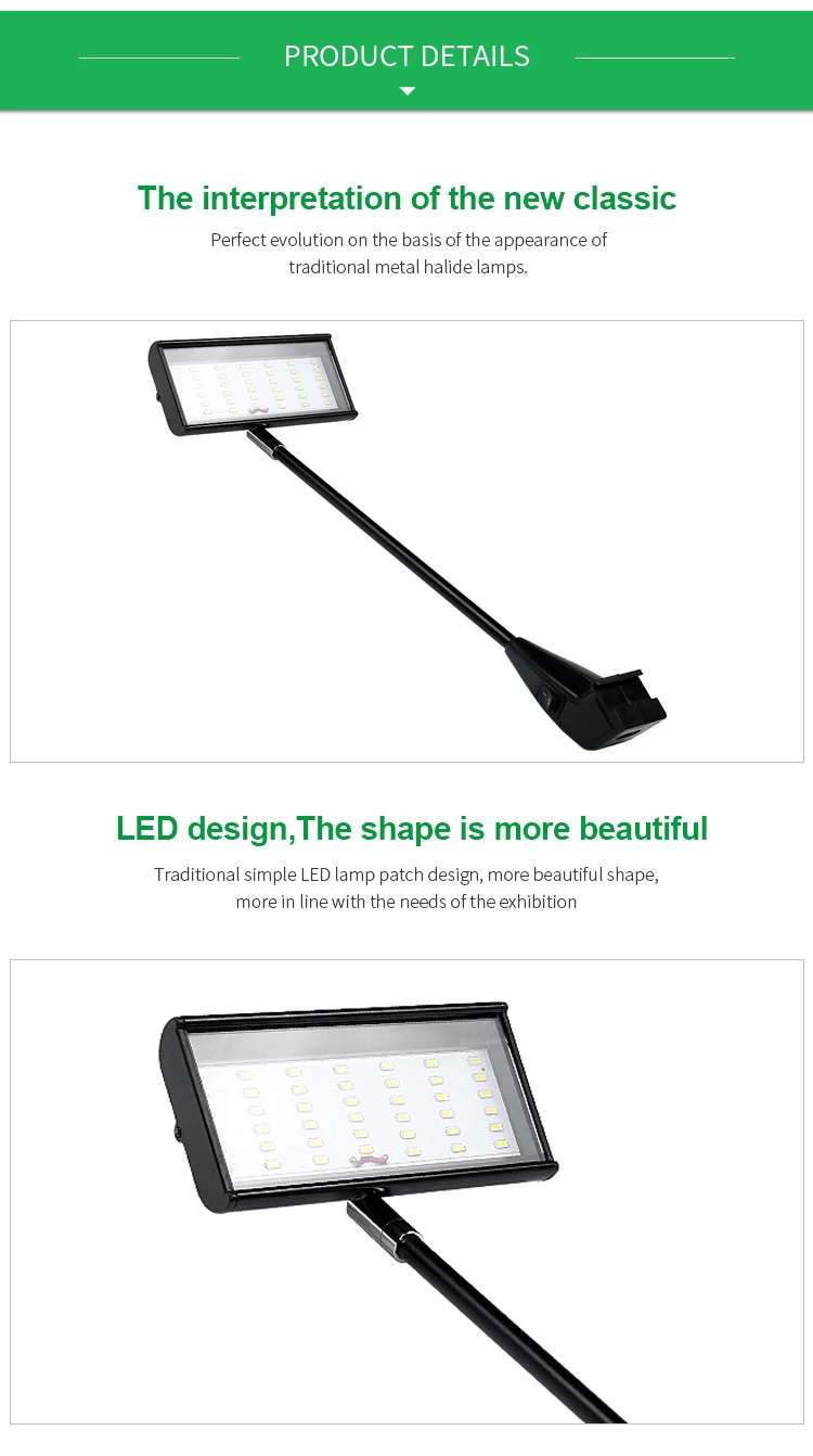 SL-025-42L 1800LM 24W led lighting,  banner stand led arm exhibition light