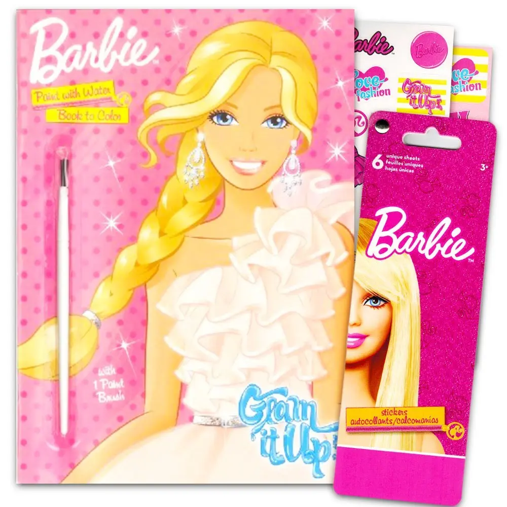 barbie paint set