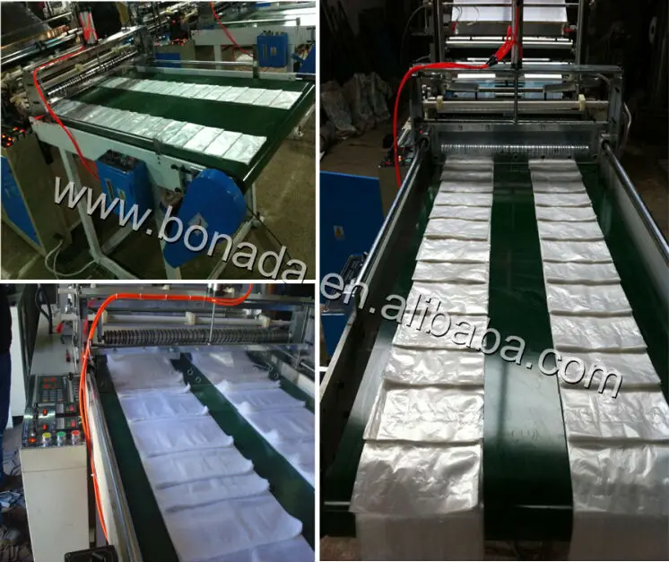 New! Plastic Shopping Bag Making Machine/hdpe Vest Tshirt Shopping Bag