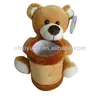 Lovely plush animal pen holder
