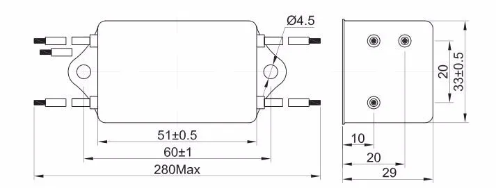 PE2200-1-03 Dimension