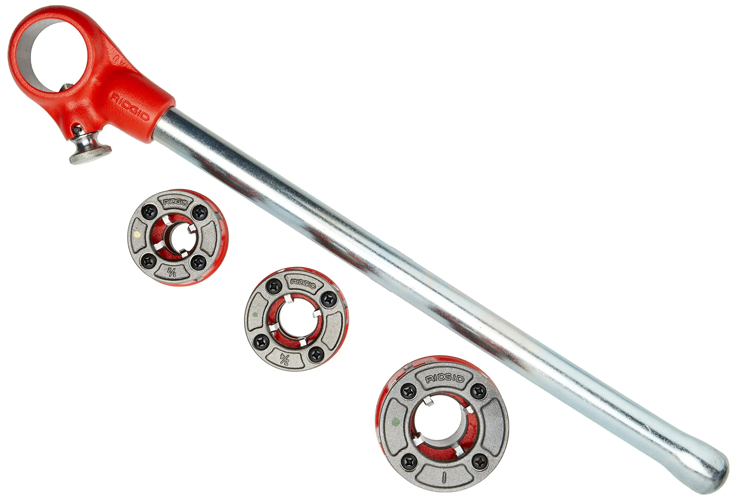 RIDGID 37850 Manual Threader Pipe Dies Right-Handed Alloy NPT Pipe Dies ...