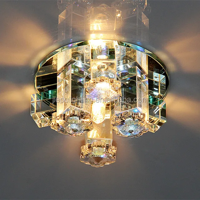 
crystal ceiling light pressed irregularly shaped house decoration lamp hotel party DJ Holiday magic color led Christmas 