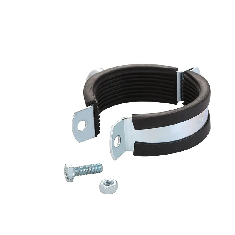 Heavy Duty Pipe Clamp With Rubber Reinforced Rib Buy Heavy Duty Clamp