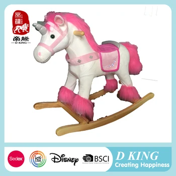 ride on pink unicorn