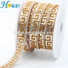 L142 cheap iron on rhinestone banding sequins beaded garment trim for pants