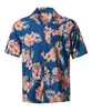 Factory Wholesale Custom Design Rayon Cotton Satin Adult Beach Shirt for Men
