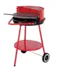 Sanshui debei trolley charcoal bbq grill garden barbecue grills outdoor removable