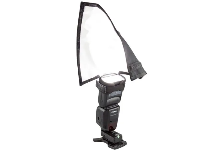 Camera Flash Photography Speedlight Diffuser Bend Reflective Bounce