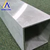 China aluminum extruded 6063 T5 square galvanised pipe hollow aluminium square pipe