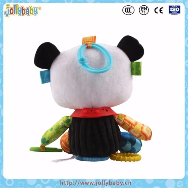Jollybaby Wholesale Baby Animals Teether Plush Toys