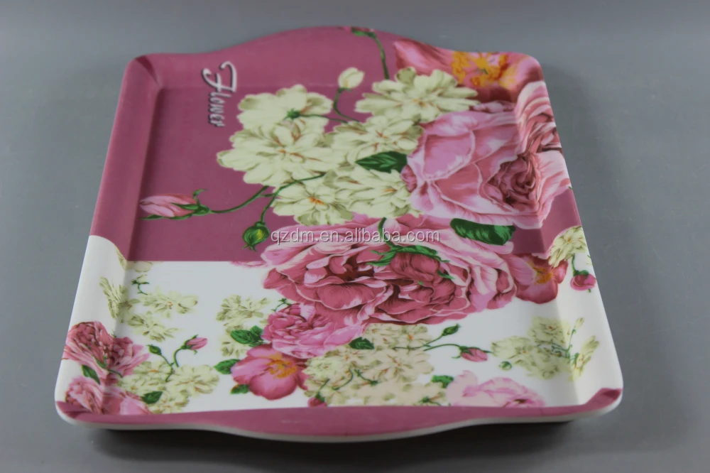3PC Melamine Tray Sets(Dull Polish Surface)