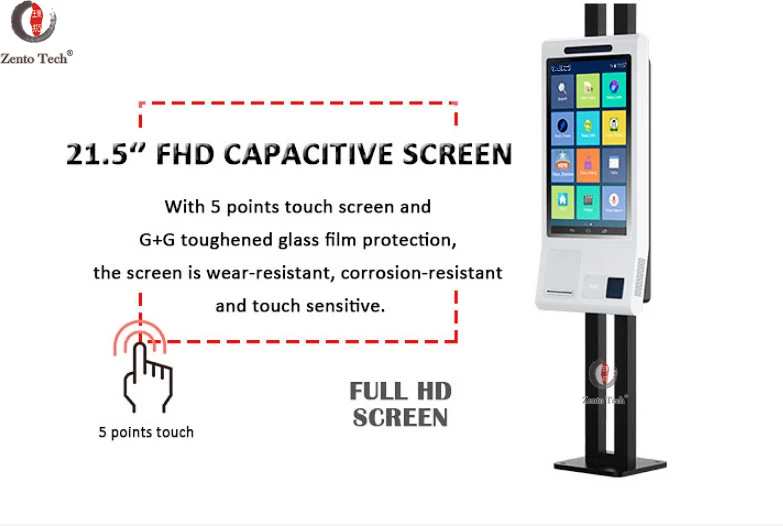 Professional Attendance System LED Security Swing Gate Facial Recognition Access Control