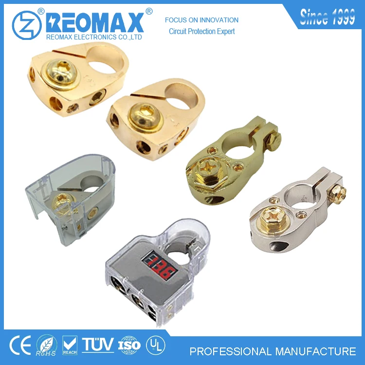 Universal Battery Accessory Screw Type Terminals Top Post Adapters