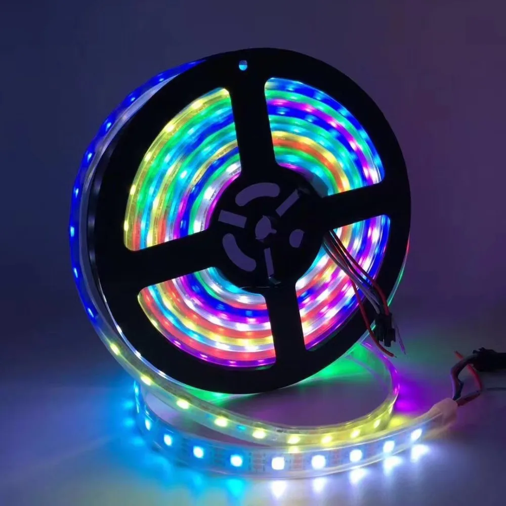 Addressable 5v Ws2812 5050 12v Digital Rgb Led Strip Ws2801 Ws2811 Led Strip Buy Addressable 