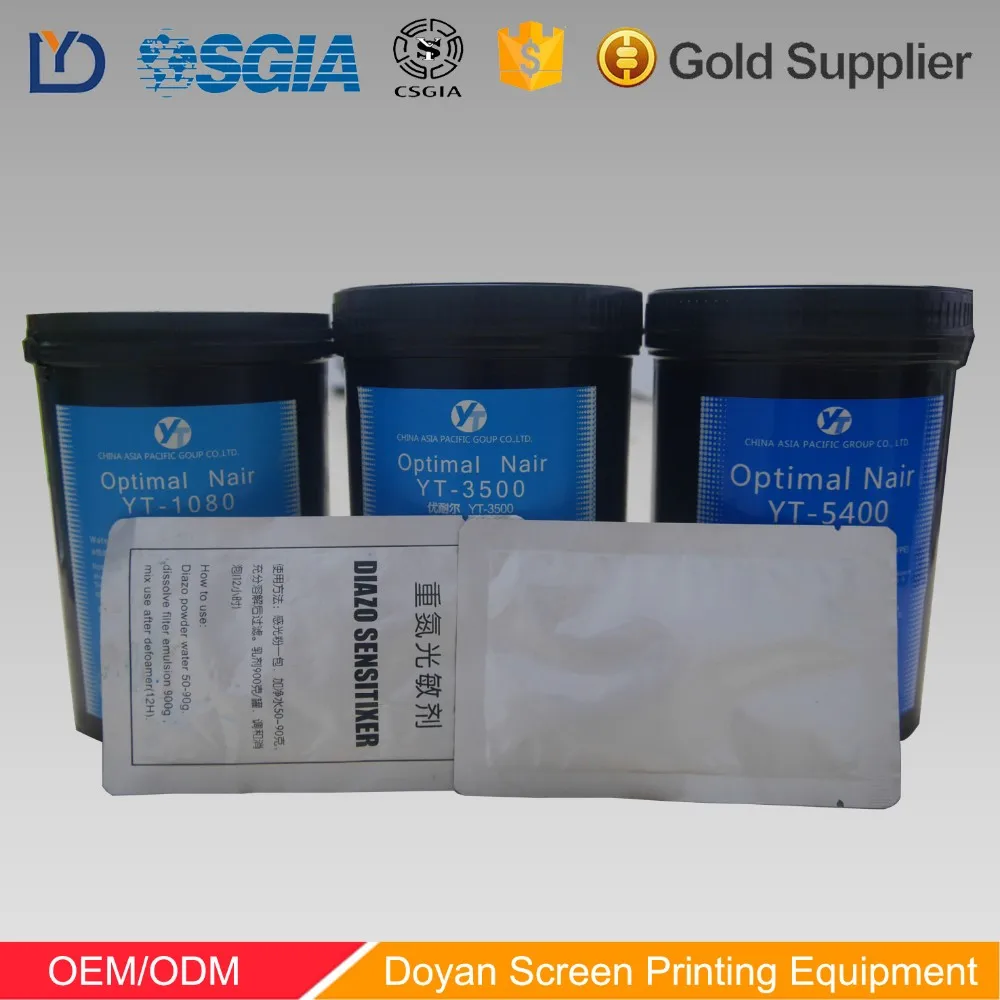 Best Sale Silk Screen Printing Photo Emulsion(yt5400) Buy Silk