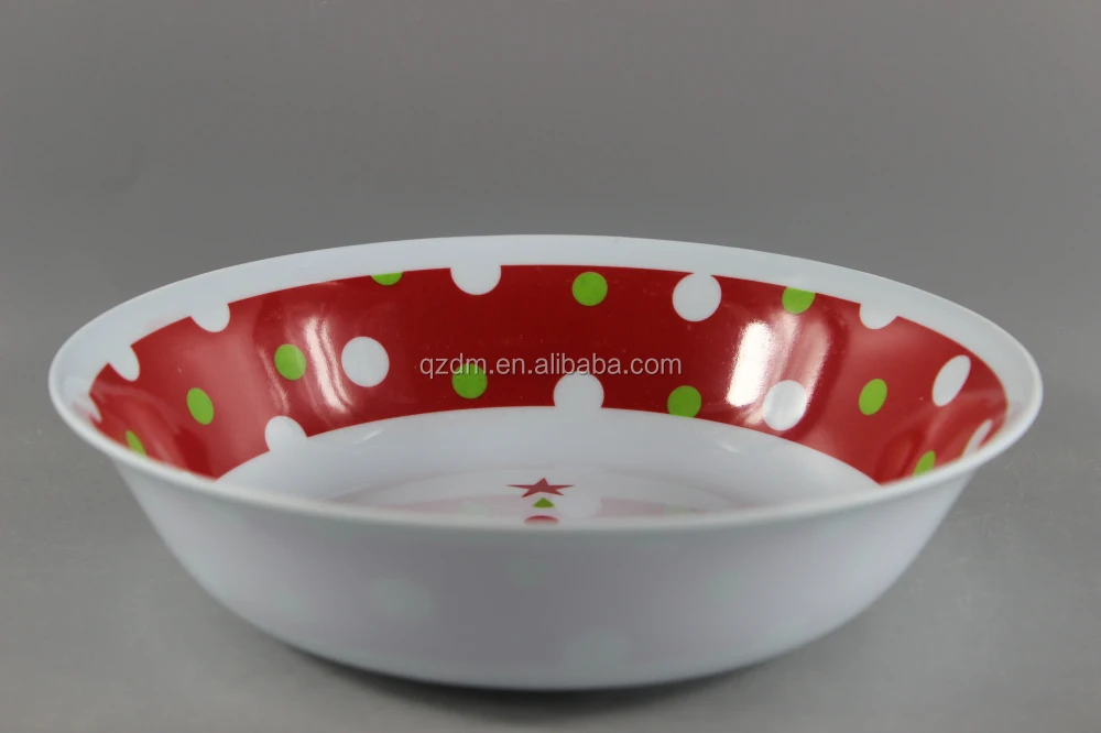 Christmas Melamine Soup Bowl