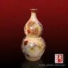 Gourd-shaped Ceramic May Your Finances Profitable Art Pottery