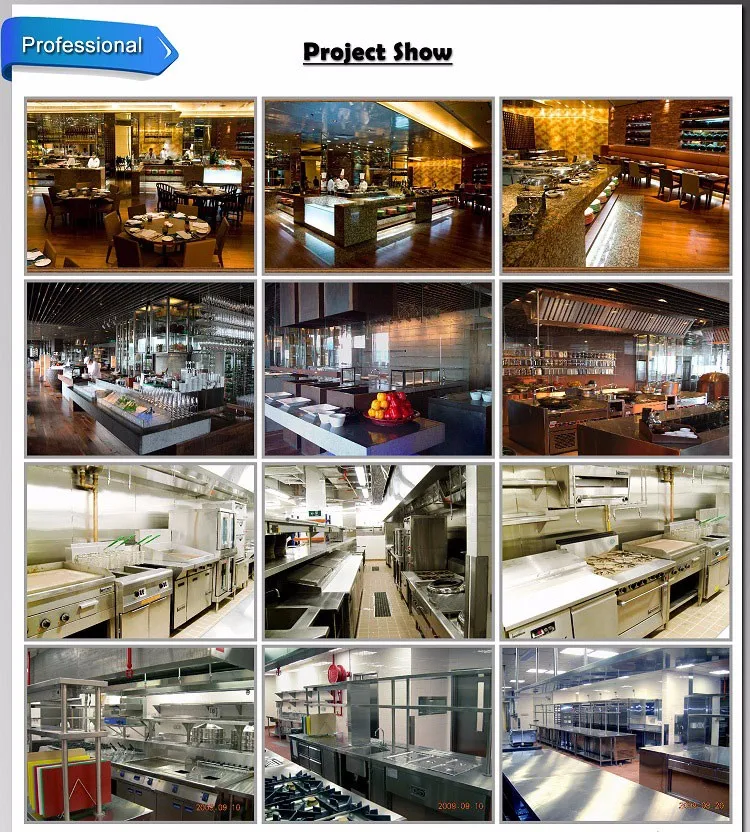 Professional Hotel Kitchen Equipment And Kitchen Equipments For