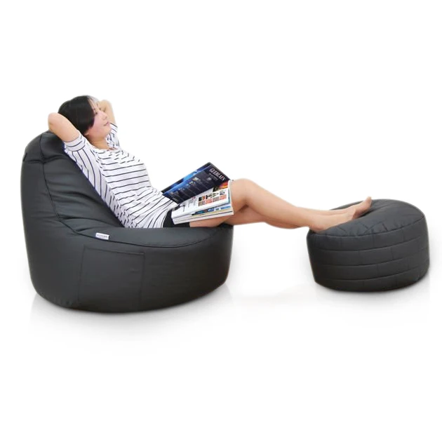 Home General Use Pu Leather Reclining Bean Bag Chair With Footrest Chairs Product Home General Use Pu Leather Reclining Bean Bag Chair With Footrest Chairs Product