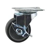 Side mount Thermoplastic rubber trolley castor wheel trolley wheels