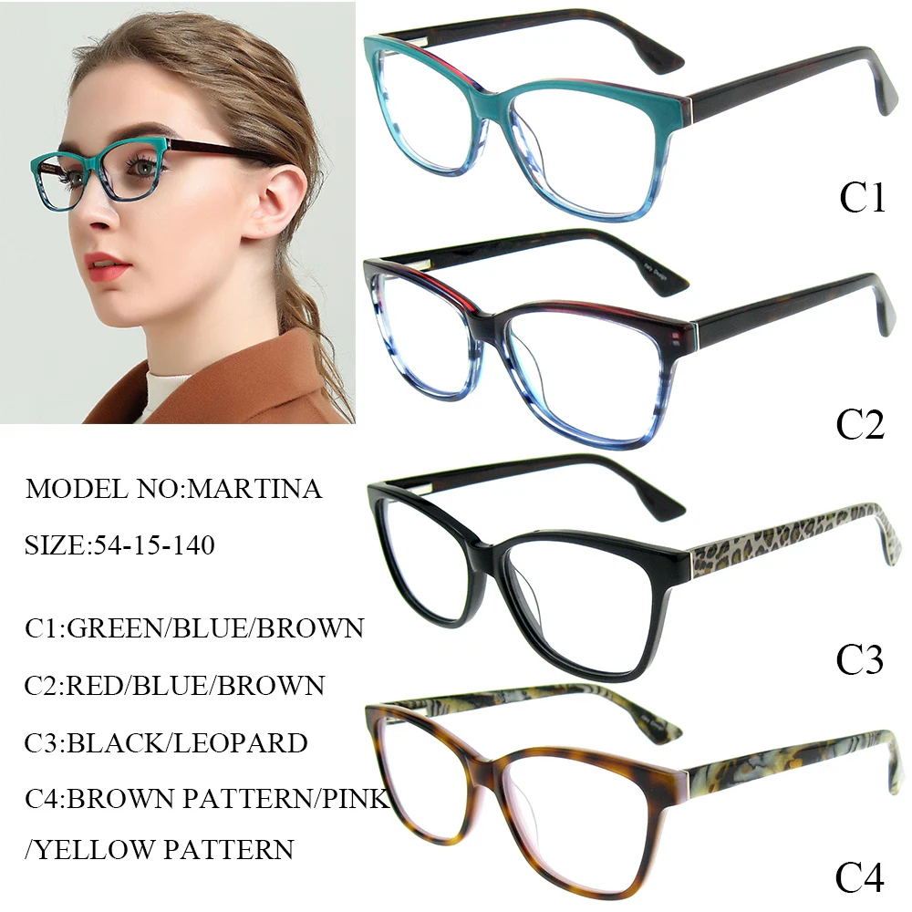 Optical Italy Mazzucchelli Handmade Acetate Glass Eyes Sample Available Frame China Eyeglasses 3082