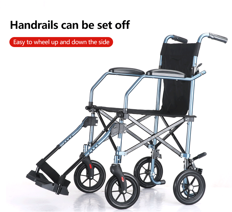 New Design Lightweight Folding Aluminium Alloy Manual Wheelchair - Buy