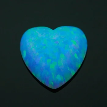 Different Color Heart Shape Synthetic Opal Stone - Buy Synthetic Opal ...